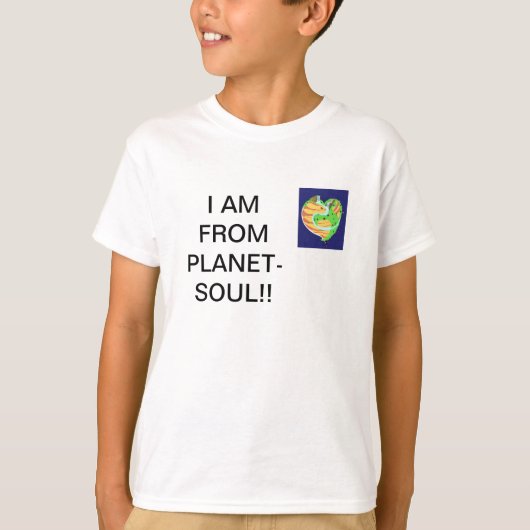 ICH BIN VON PLANET-SOUL!! T-Shirt (Vorderseite)