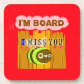 Ich bin Vorstandsmitglied, ich verzeihe, dass Sie Getränkeuntersetzer (Vorderseite)