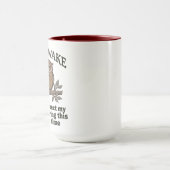 Ich bin wach tasse (Zentrum)