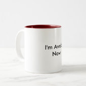 Ich bin wache Tasse (Vorderseite Links)