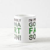Ich bin wahrscheinlich Gonna Furz bald Funny Mug Kaffeetasse (Mittel)