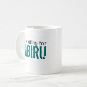 Ich bin wartete Nibiru Kaffeetasse (Vorderseite Links)