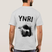 Ich bin wartete Sie gewesen T-Shirt (Rückseite)