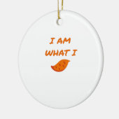 Ich bin was ich bin Classic Keramik Ornament (Links)