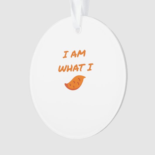 Ich bin was ich bin Classic Ornament (Vorderseite)
