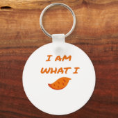 Ich bin was ich bin Classic Schlüsselanhänger (Vorderseite)