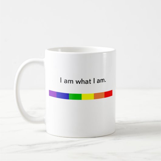 Ich bin, was ich bin kaffeetasse (Links)