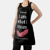 ICH BIN, WAS ICH NYAM Liebe Sweet Potato Paare Schürze (InSitu)