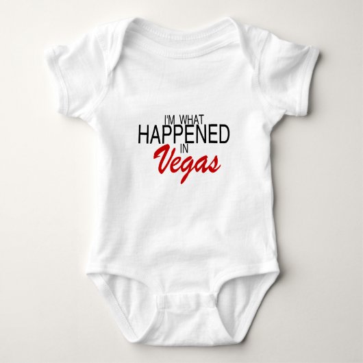 Ich bin, was in Vegas geschah Baby Strampler (Vorderseite)