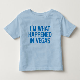 Ich bin, was in Vegas-Shirt geschah Kleinkind T-shirt