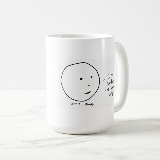 "Ich bin, was" Tasse zählt (VorderseiteRechts)