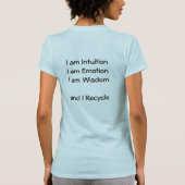 Ich bin Wasser T-Shirt (Rückseite)