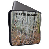 Ich bin Web-Designer! Laptop Sleeve (Vorne Rechts)