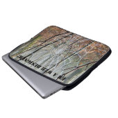 Ich bin Web-Designer! Laptop Sleeve (Vorne Knopf)