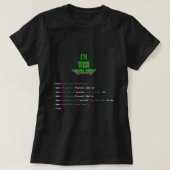 Ich bin Webentwickler Funny Coder Programmierer T-Shirt (Design vorne)