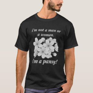 Ich bin weder ein Mann noch eine Frau, ich bin ein T-Shirt