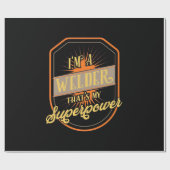 Ich bin Welder Geschenkpapier (Flach)