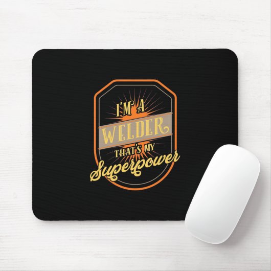 Ich bin Welder Mousepad (Mit Mouse)