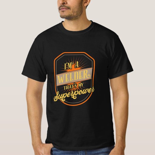 Ich bin Welder T-Shirt (Vorderseite)