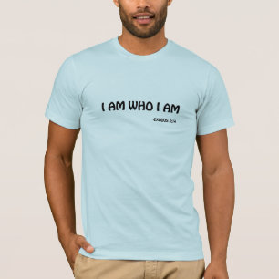 ICH BIN WER ICH BIN Biokoziffer T-Shirt