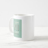 Ich bin, wer ich bin kaffeetasse (Vorderseite Links)