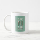 Ich bin, wer ich bin kaffeetasse (Links)