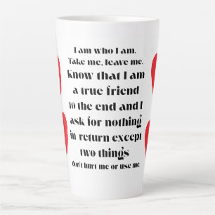 Ich bin, wer ich bin Sammlung. Milchtasse