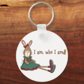 Ich bin, wer ich bin schlüsselanhänger (Vorderseite)