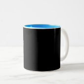 Ich bin WERNER, was ist dein Superhelden-Power? Zweifarbige Tasse (VorderseiteRechts)