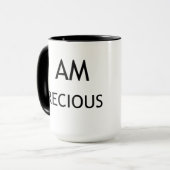 ICH BIN WERTVOLL TASSE (Vorderseite Links)
