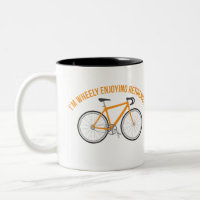 Ich bin Wheely Ruhestands-lustiges Fahrrad