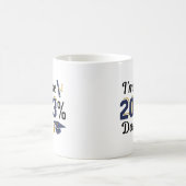 Ich bin wie 2023 Prozent fertig Kaffeetasse (Mittel)