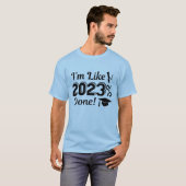 Ich bin wie 2023 Prozent fertig T-Shirt (Vorne ganz)