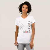 Ich bin wie mein Kaffee, dunkel, bitter und zu hei T-Shirt (Vorne ganz)