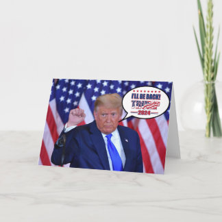Ich bin wieder da - Trump 2024 Karte