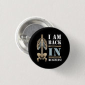 Ich bin wieder in Business Back Operation Scoliose Button (Vorne & Hinten)
