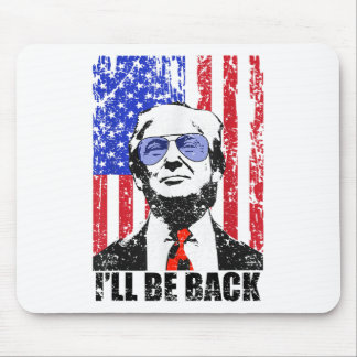 Ich bin wieder lustig Zitat Trump 2024 4. Juli _1 Mousepad