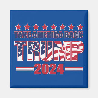 Ich bin wieder zurück Trump 2024 Magnet