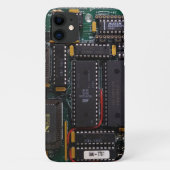 Ich bin wirklich Board PCB iPhone Case (Rückseite)