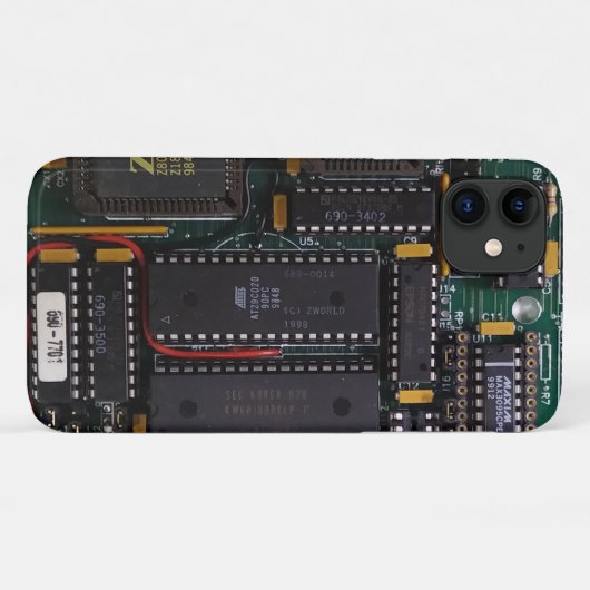 Ich bin wirklich Board PCB iPhone Case (Rückseite (Horizontal))