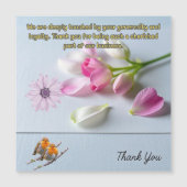 Ich bin wirklich dankbar magnetkarte (Vorderseite)