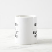 Ich bin wirklich das einzige Geschenk, das du brau Kaffeetasse (Mittel)