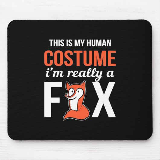 Ich bin wirklich ein Fuchs Mousepad (Vorne)