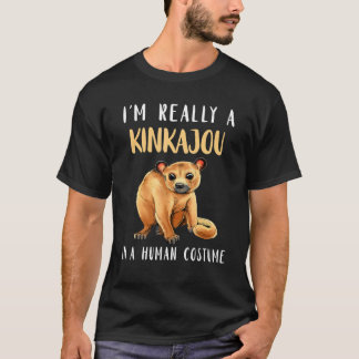 Ich bin wirklich ein Kinkajou Honey Bear Prehensil T-Shirt