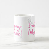 Ich bin wirklich ein Meerjungfrau-Entwurf Kaffeetasse (Mittel)