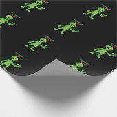 Ich bin wirklich eine Alien Geschenkpapier (Ecke)