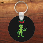 Ich bin wirklich eine Alien Schlüsselanhänger (Vorderseite)