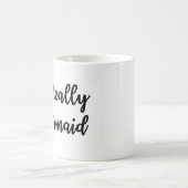 Ich bin wirklich eine Meerjungfrau Tasse (Mittel)