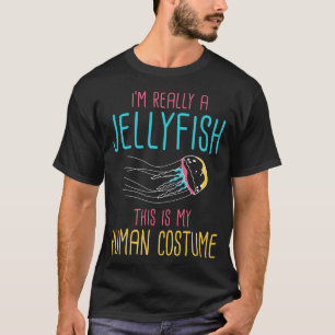 Ich bin wirklich eine Qualle, das ist mein menschl T-Shirt
