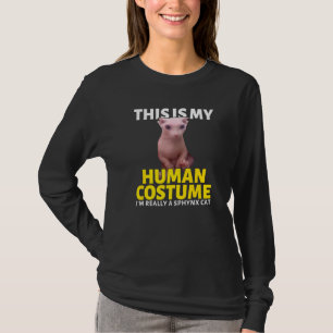 Ich bin wirklich eine Sphynx-Katze haarloses Bingu T-Shirt